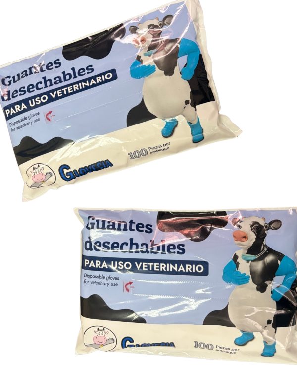 Guantes de palpación veterinarios Glovesia® Oxodegradables – eco-friendly