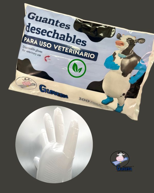 Guantes de palpación veterinarios Glovesia® Oxodegradables – eco-friendly